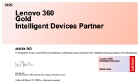 Lenovo 360 Gold Intelligent Devices Partner